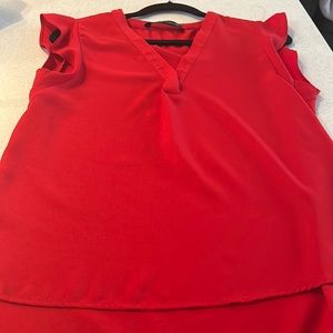 Zara Red top